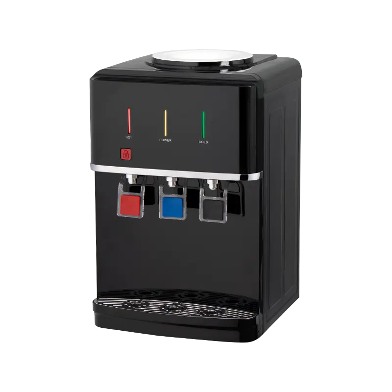 Distributeur d'eau de bureau noir à trois sorties YR-2509T/YLR-2509T