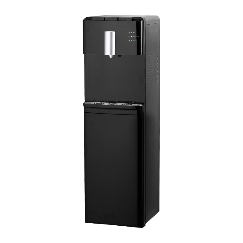 Distributeur d'eau noir à température froide/chaude/normale, YX-2507/YLX-2507, monté sur le fond