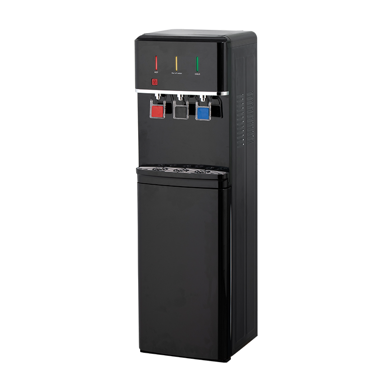 Distributeur d'eau domestique noir monté par le bas, YX-2509/YLX-2509