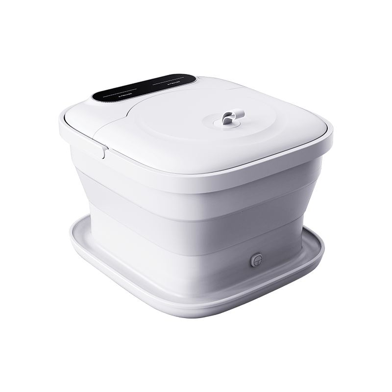 Bain de pieds pliant blanc Z-2301J1 Bain de pieds pliant blanc Z-2301J1